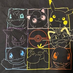 Pokemon Mens Shirt Size Large